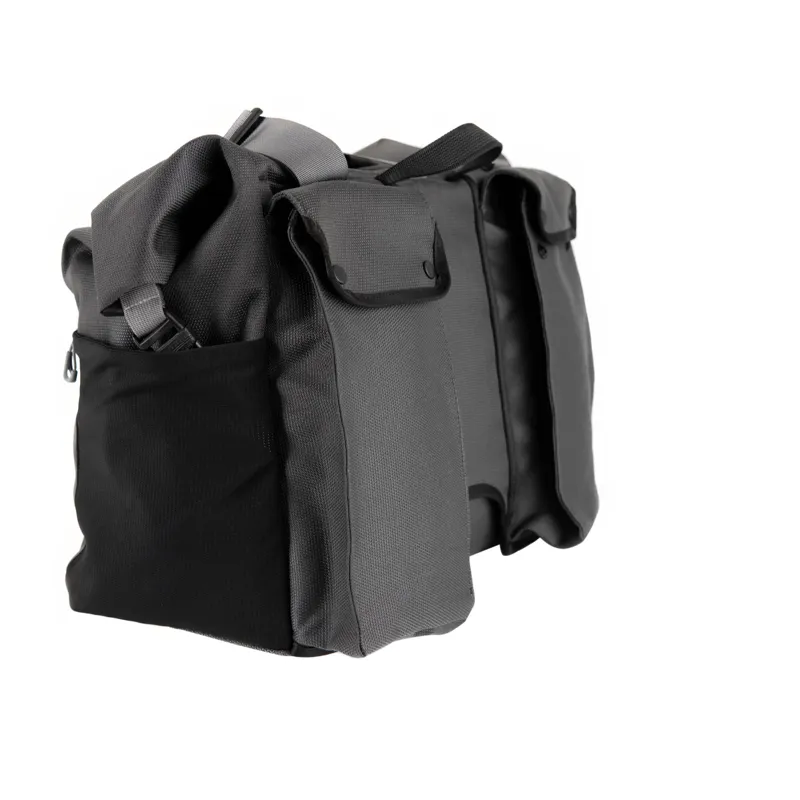 Brompton Borough Roll Top Bag Large in Dark Grey-4